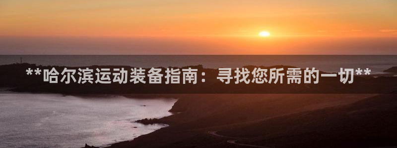 星欧娱乐公司：**哈尔滨运动装备指南：寻找您所需的一