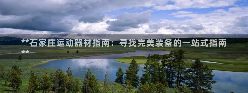星欧娱乐扣款流程详解视频教程：**石家庄运动器材指南