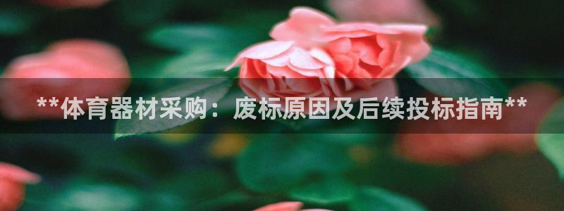 星欧娱乐挂机教程：**体育器材采购：废标原因及后续投