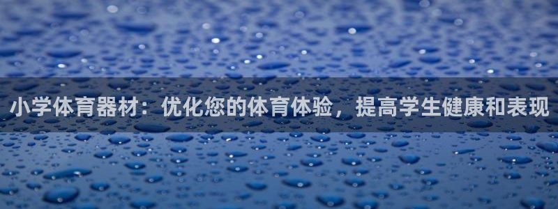 星欧娱乐扣费处理方法：小学体育器材：优化您的体育体验