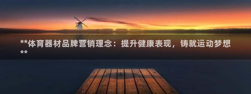 星欧娱乐挂机赚钱：**体育器材品牌营销理念：提升健康
